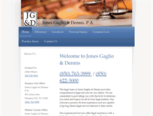 Tablet Screenshot of jgd-law.com